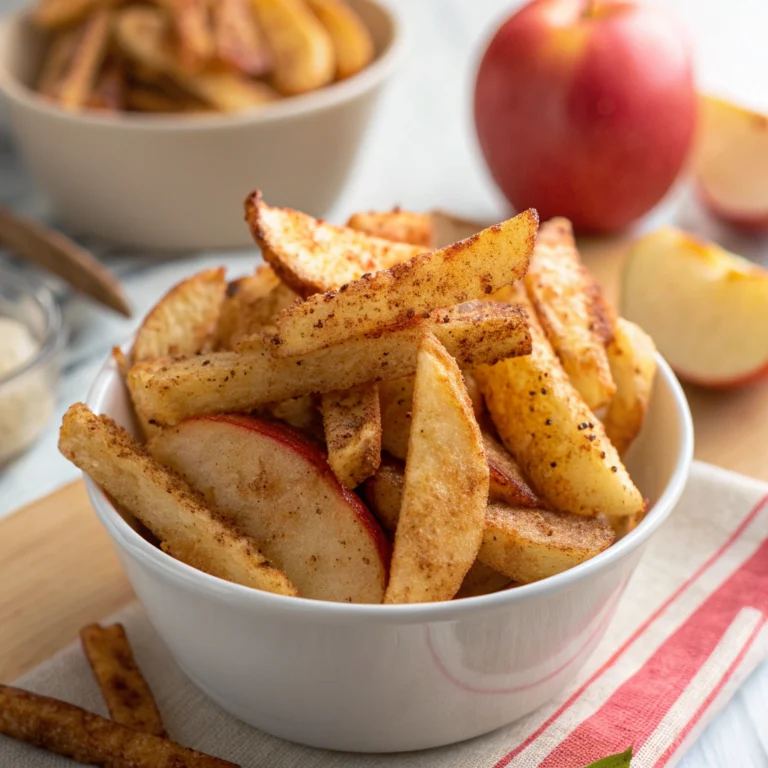 Crispy Air Fryer Apple Fries You Will Love