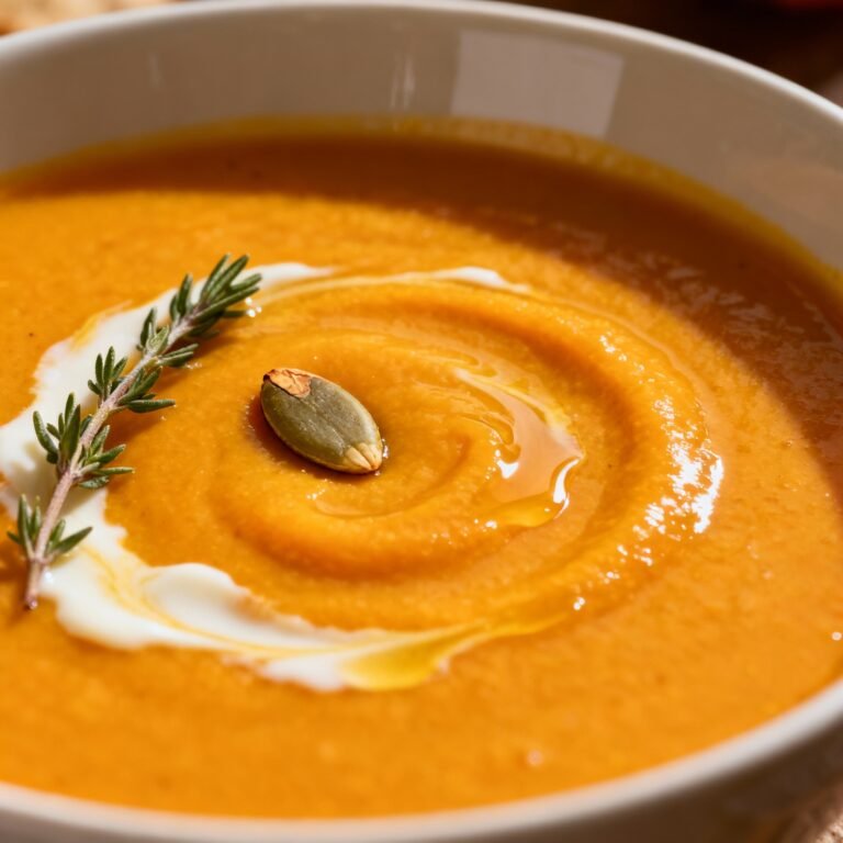 Fall Comfort in a Bowl: Butternut Squash Soup