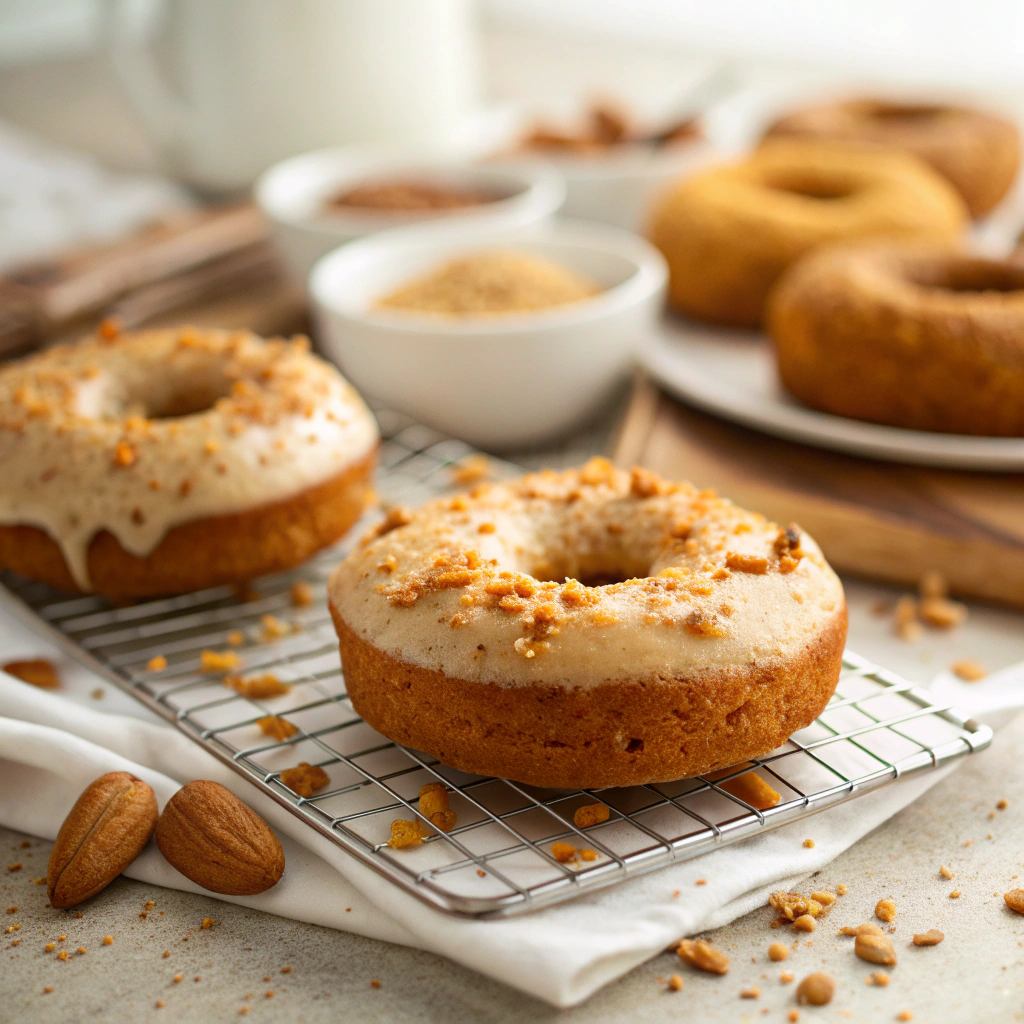 Gluten-Free Pumpkin Donuts finished