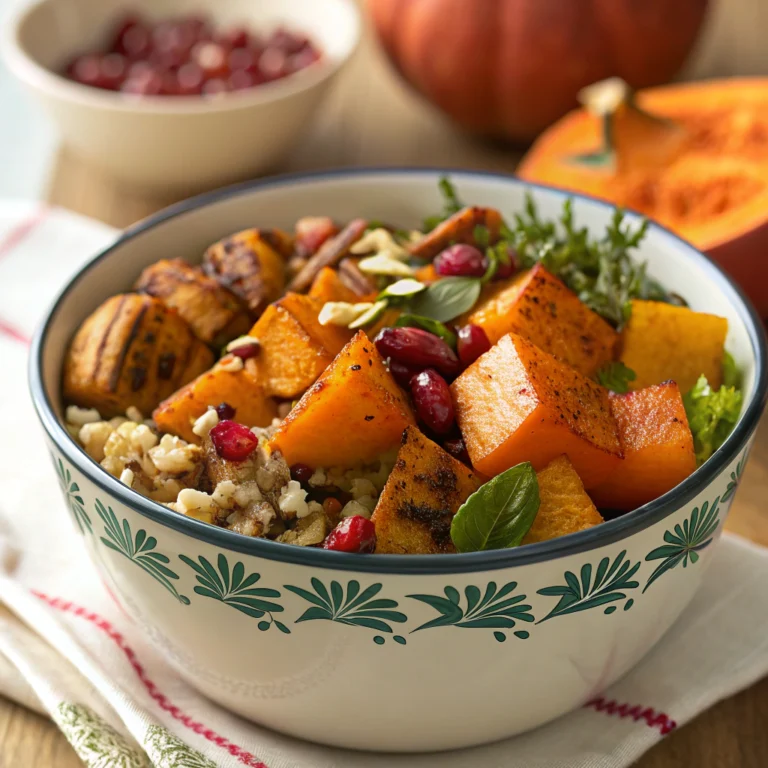 Healthy Autumn Harvest Bowl