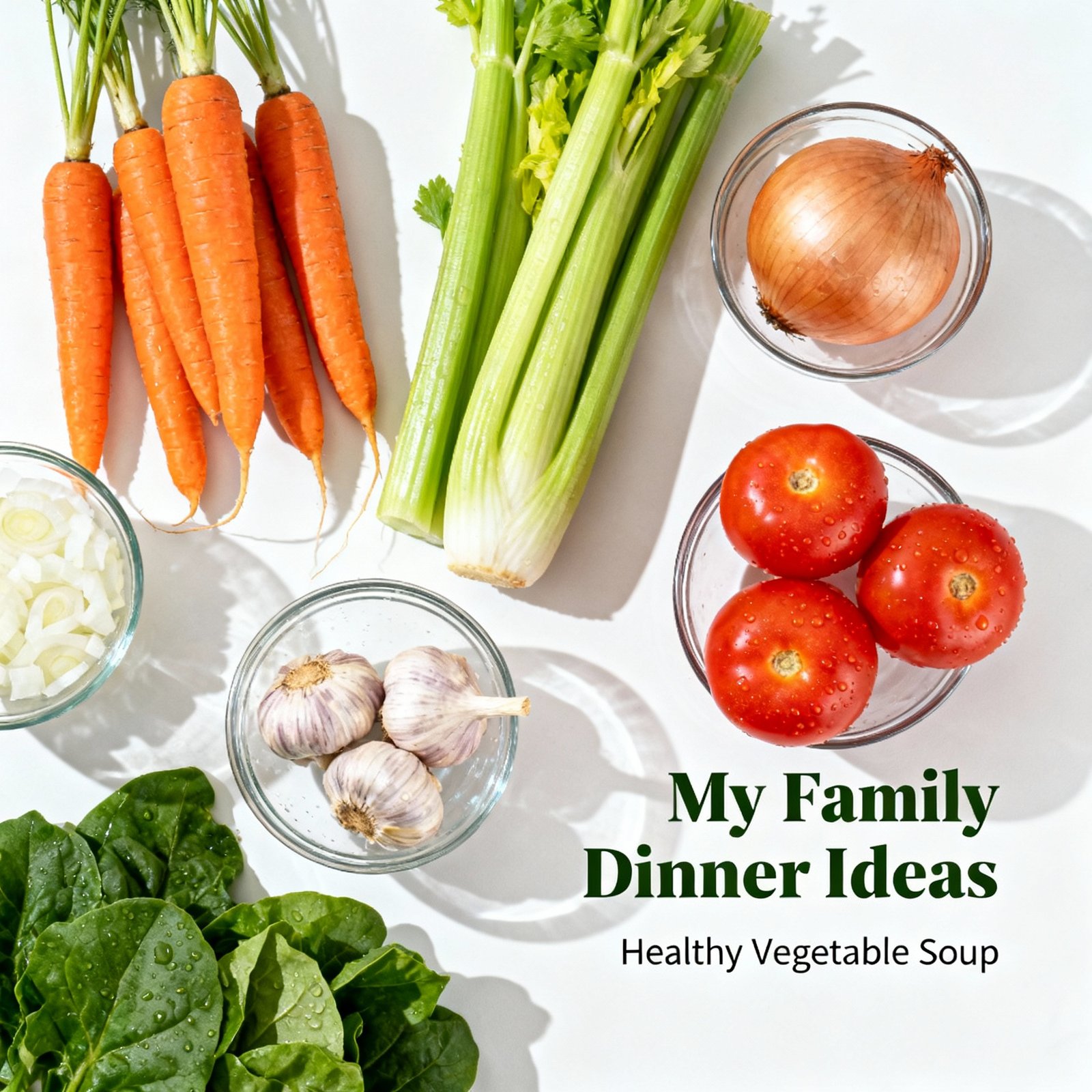 Soups | Healthy Vegetable Soup Recipe | My Family Dinner Ideas ingredients