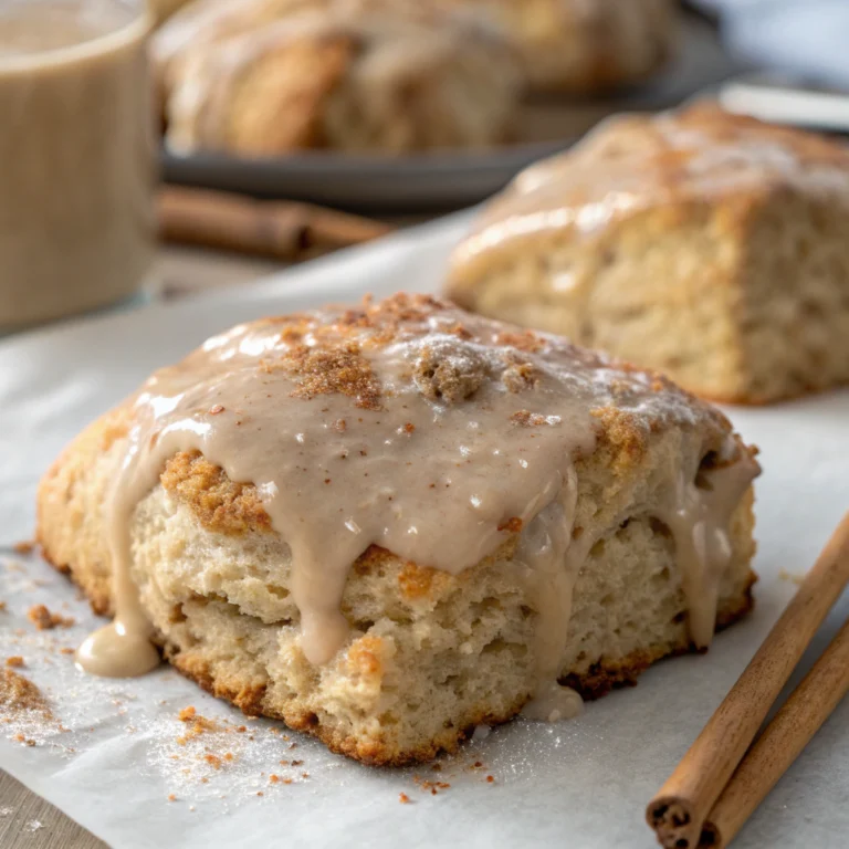 Best Homemade Chai Scones with Maple Glaze