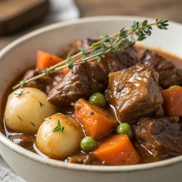 Classic Beef Stew Recipe – Hearty and Homemade