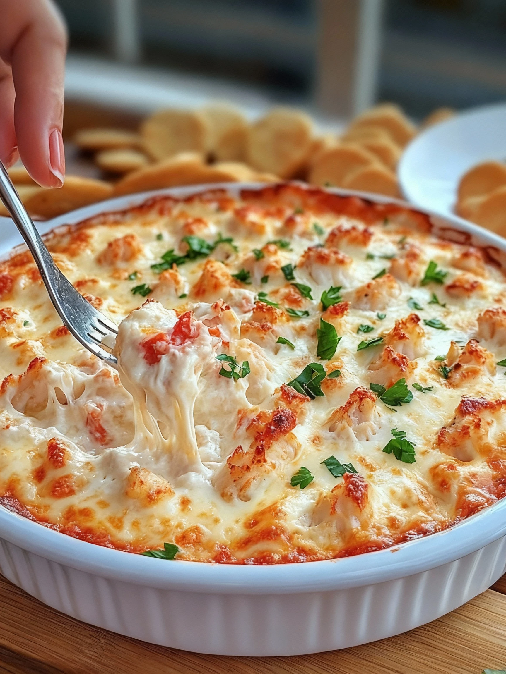 Joe's Crab Shack Crab Dip finished