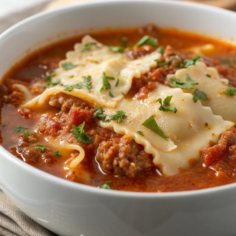 Lasagna Soup