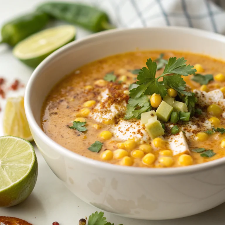 Mexican Street Corn Soup