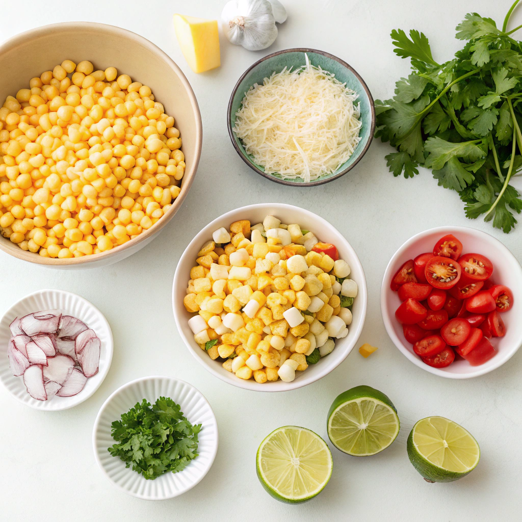 Mexican Street Corn Soup ingredients
