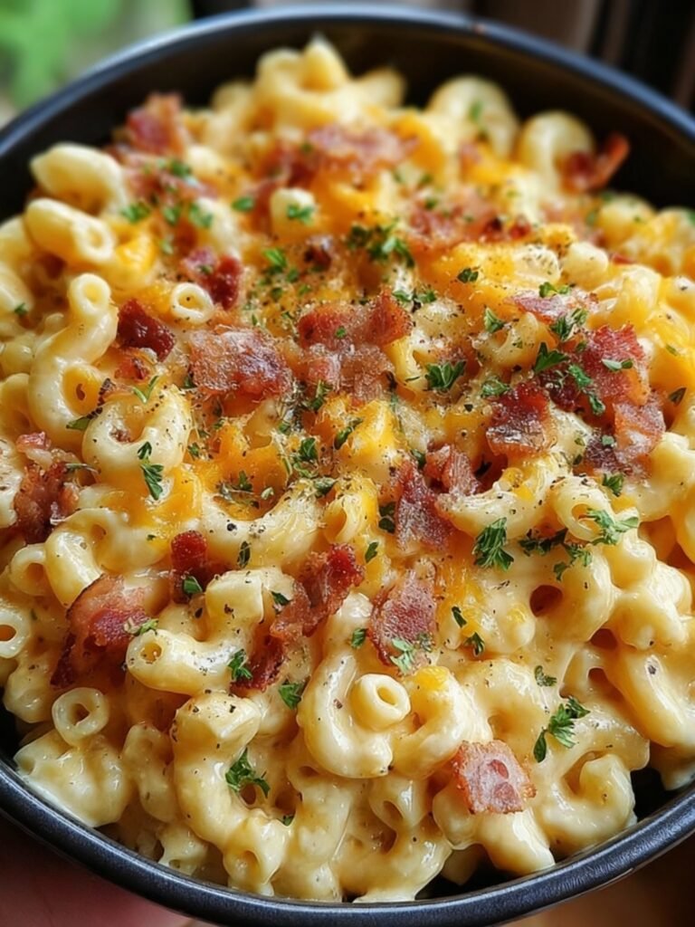 Oktoberfest Bacon Beer Mac & Cheese Recipe