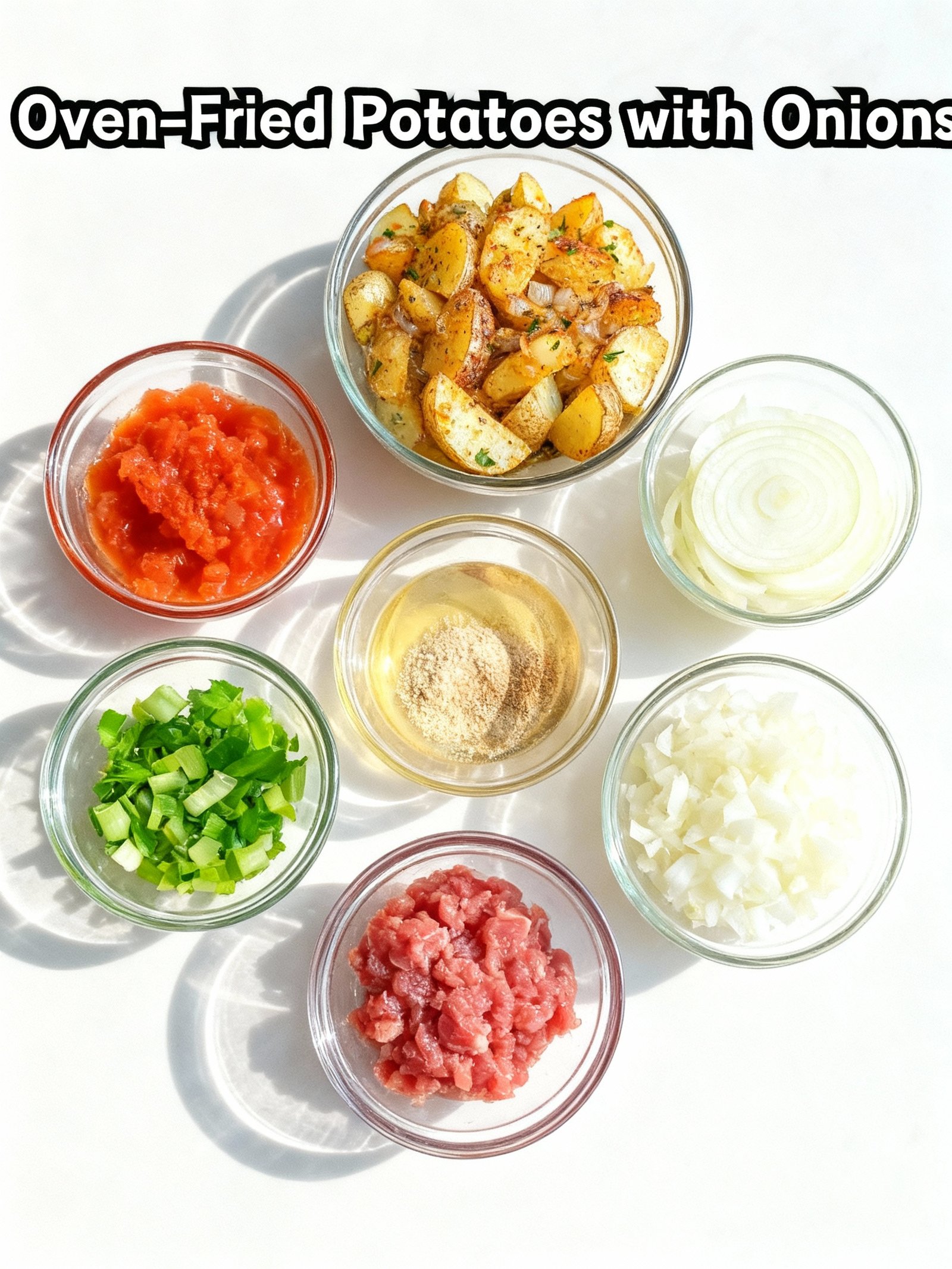Oven-Fried Potatoes with Onions ingredients