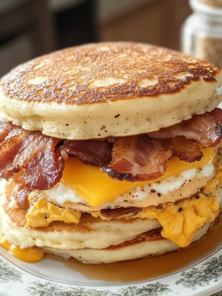 Pancake Breakfast Sandwich Recipe