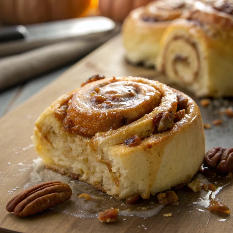 Best Pumpkin Butter Cinnamon Rolls Recipe