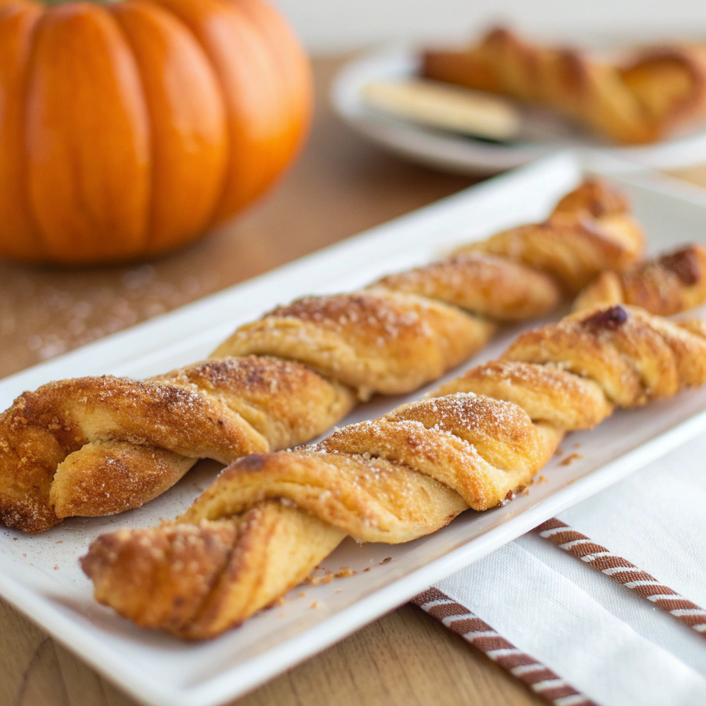 Pumpkin Twists finished