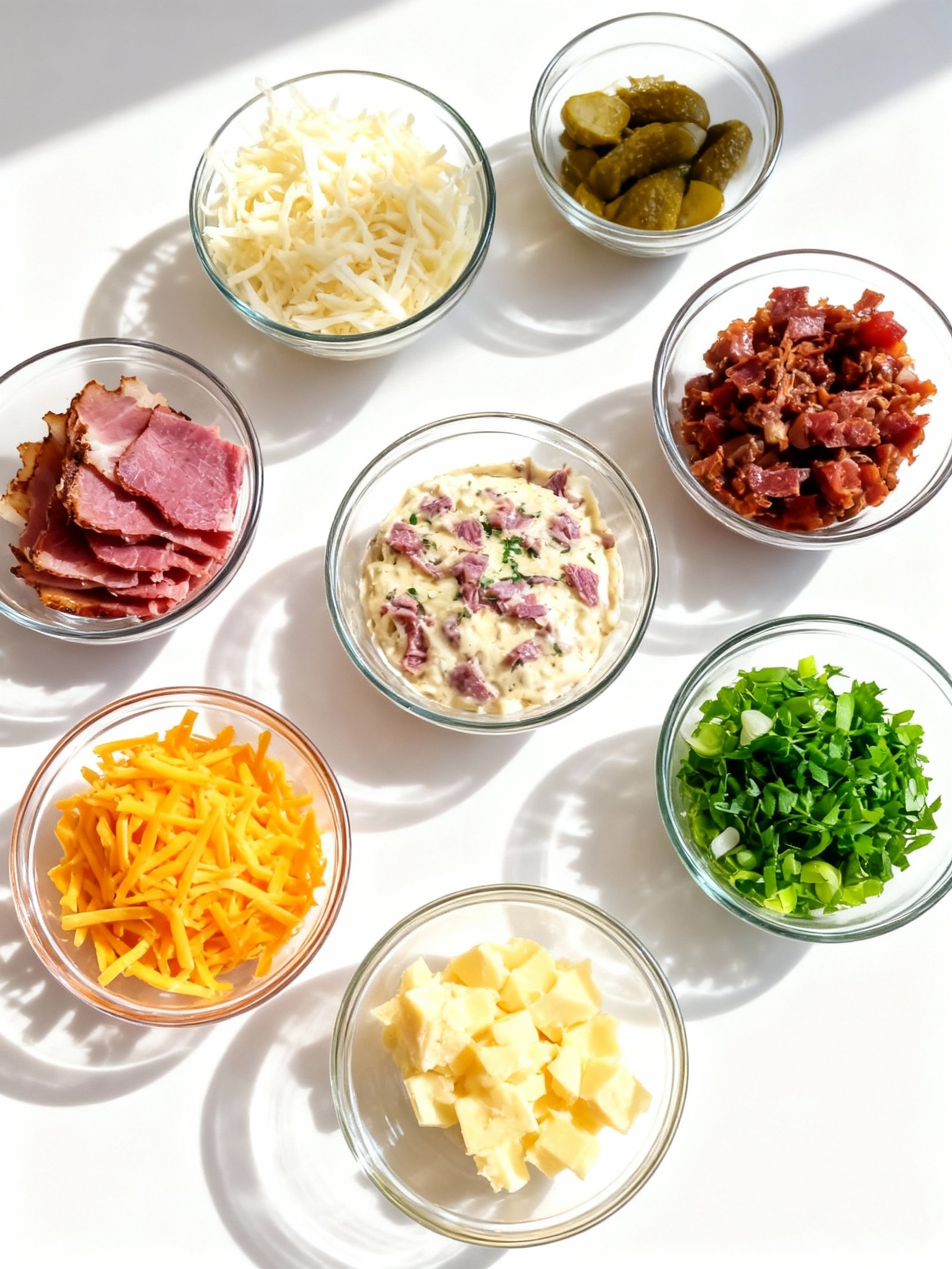 Reuben Dip in a Rye Bread Bowl ingredients