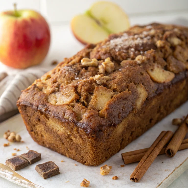 Spiced Apple Fritter Bread for Fall