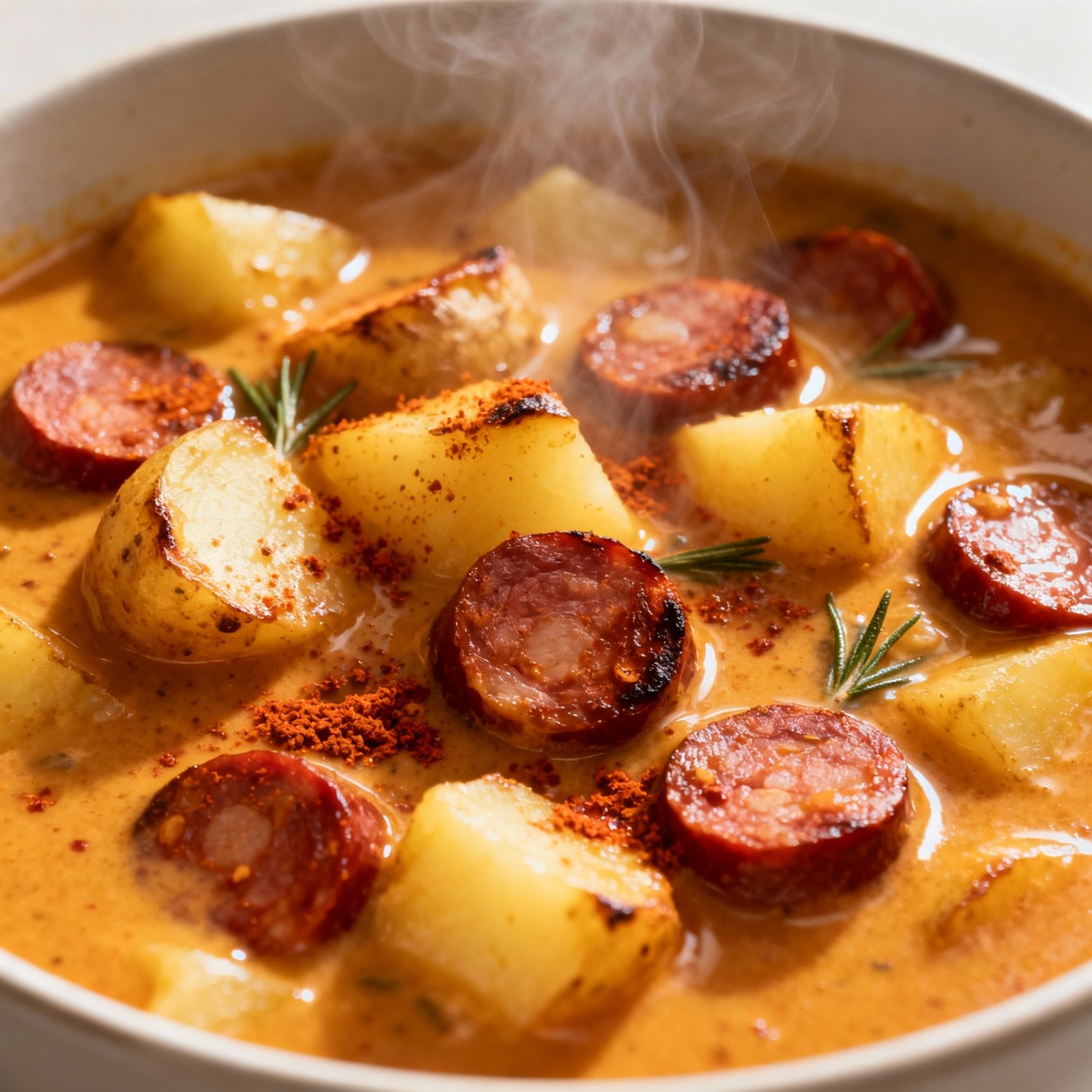 Spicy Cajun Potato Soup – Comfort in Every Bite! finished