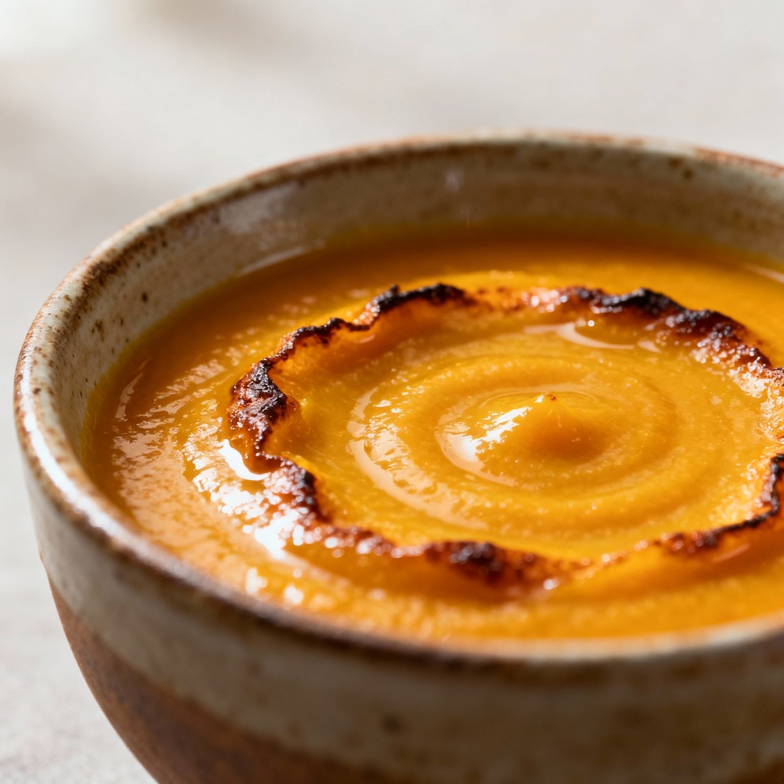 Velvety Homemade Pumpkin Soup 🎃🍲 finished