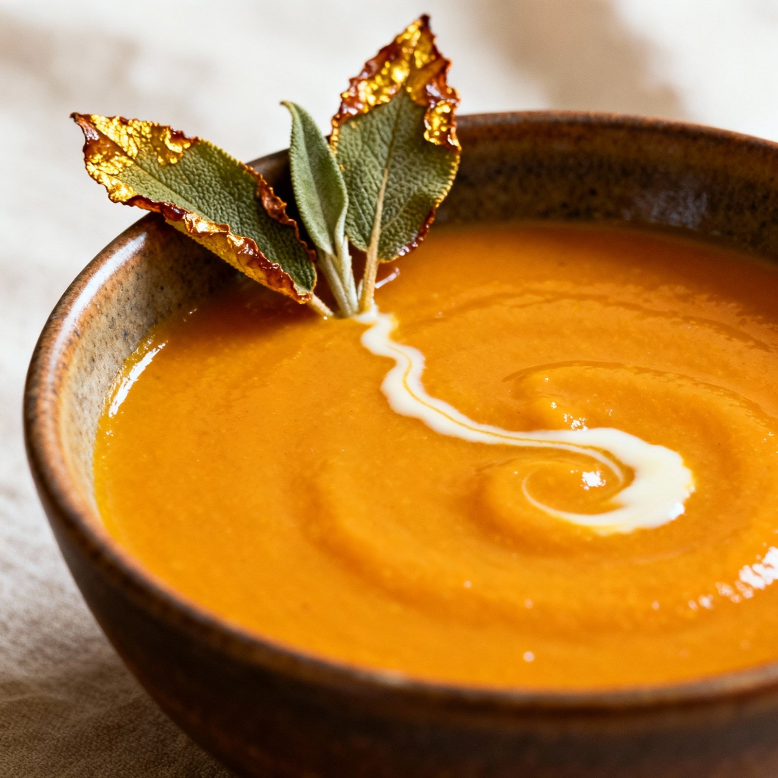 Warm Up to Fall: Delicious Butternut Squash Soup finished