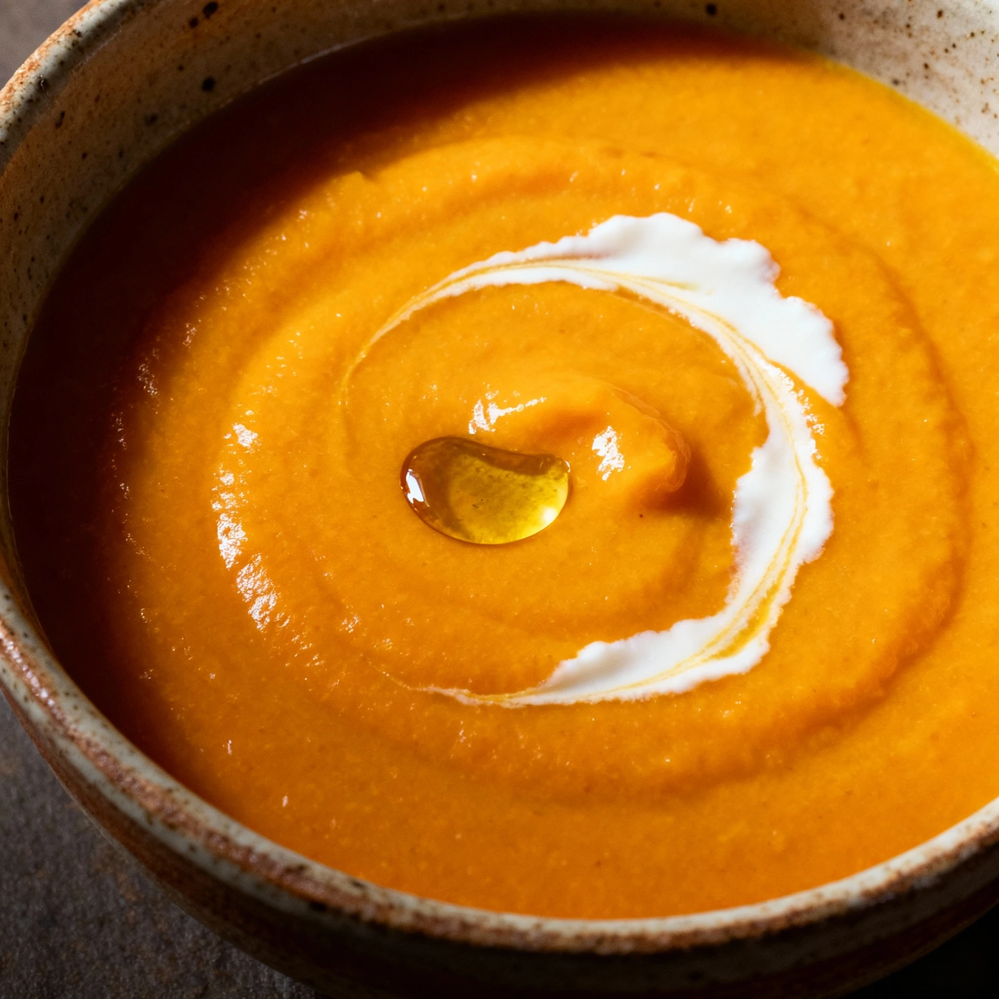 Wholesome Pumpkin Soup for Autumn Comfort finished