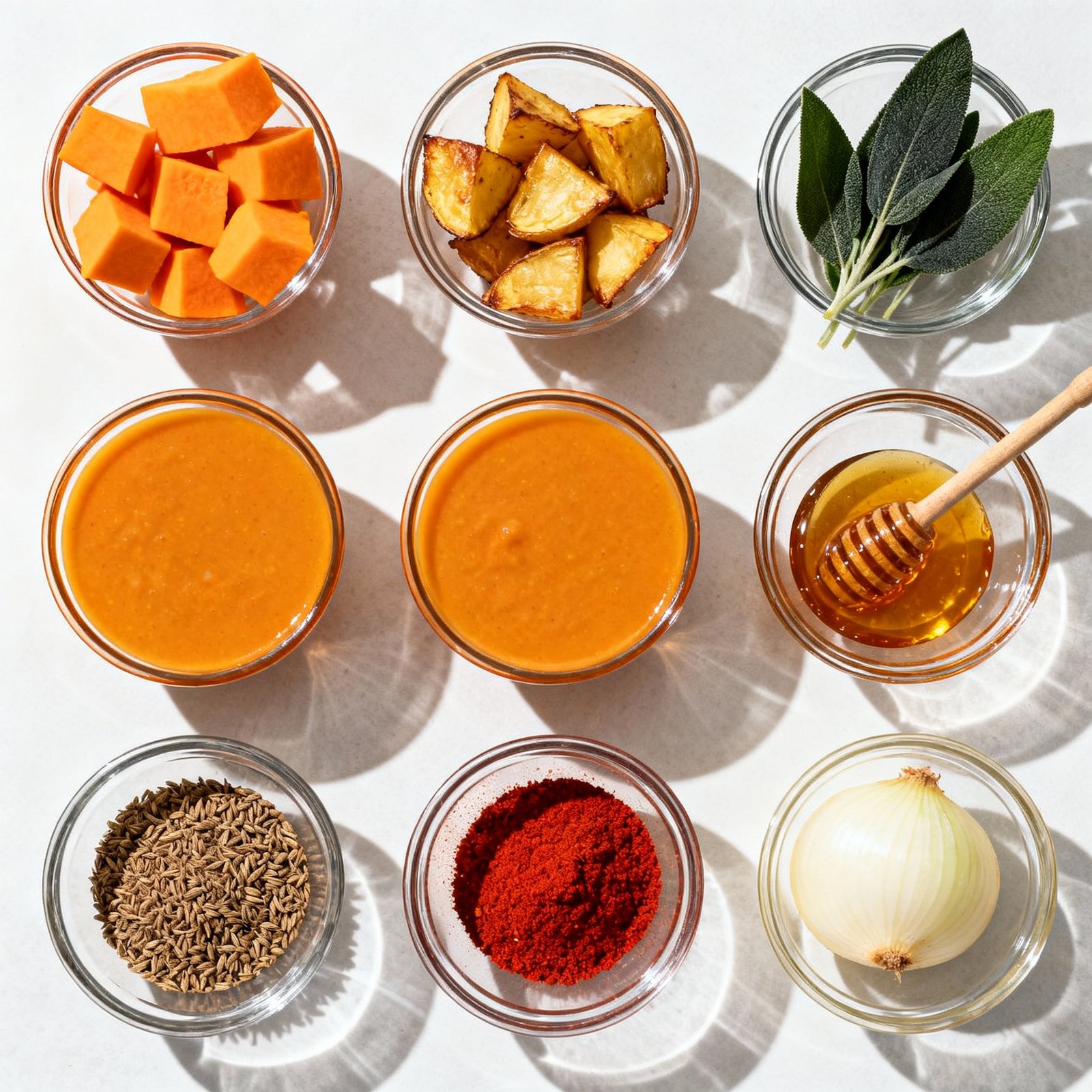 Wholesome Pumpkin Soup for Autumn Comfort ingredients