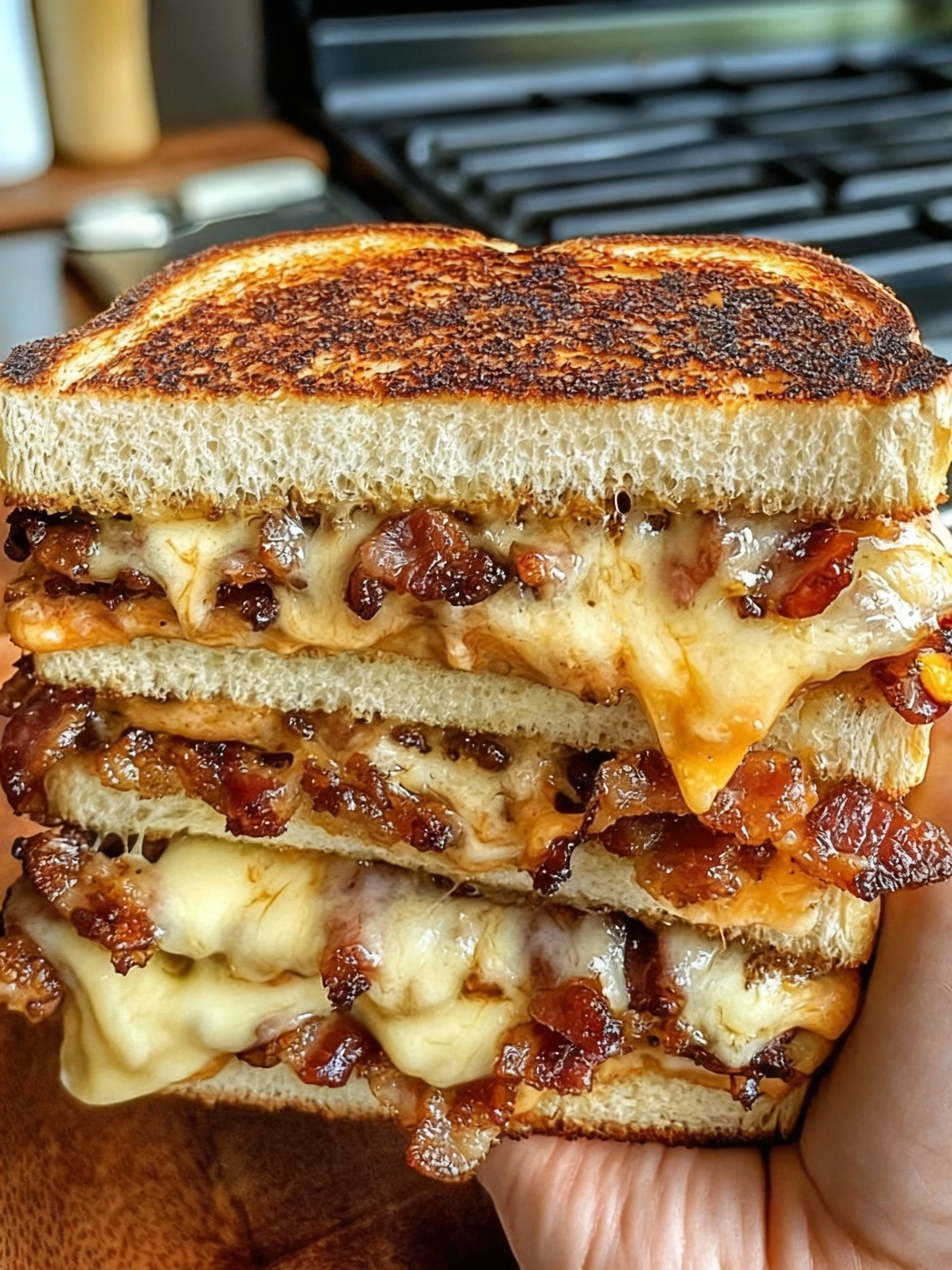 Bacon Melts for an Epic Feast finished