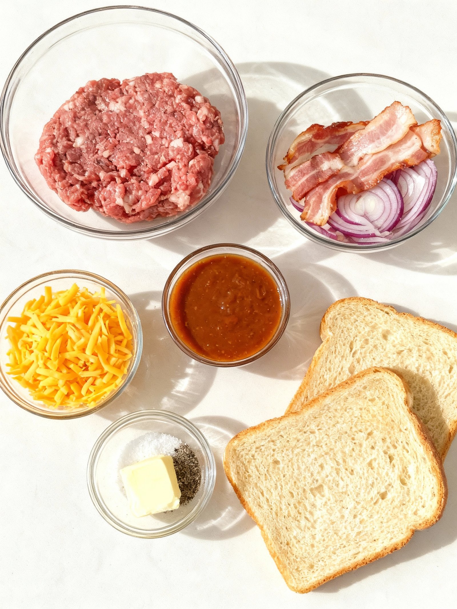 Bacon Melts for an Epic Feast ingredients