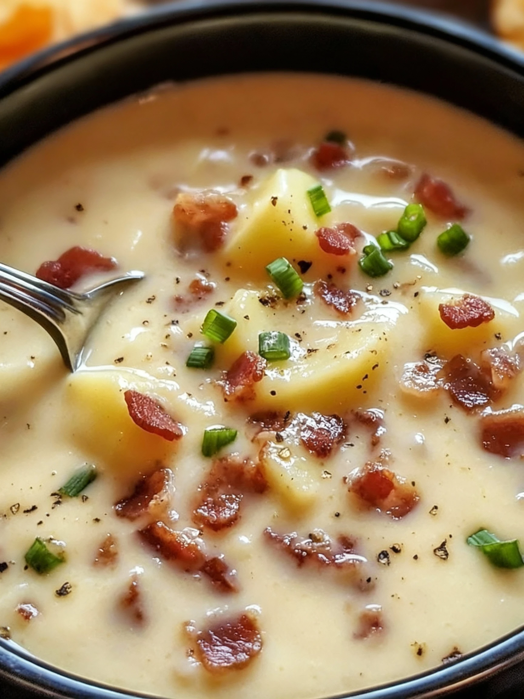 Best Homemade Potato Soup finished