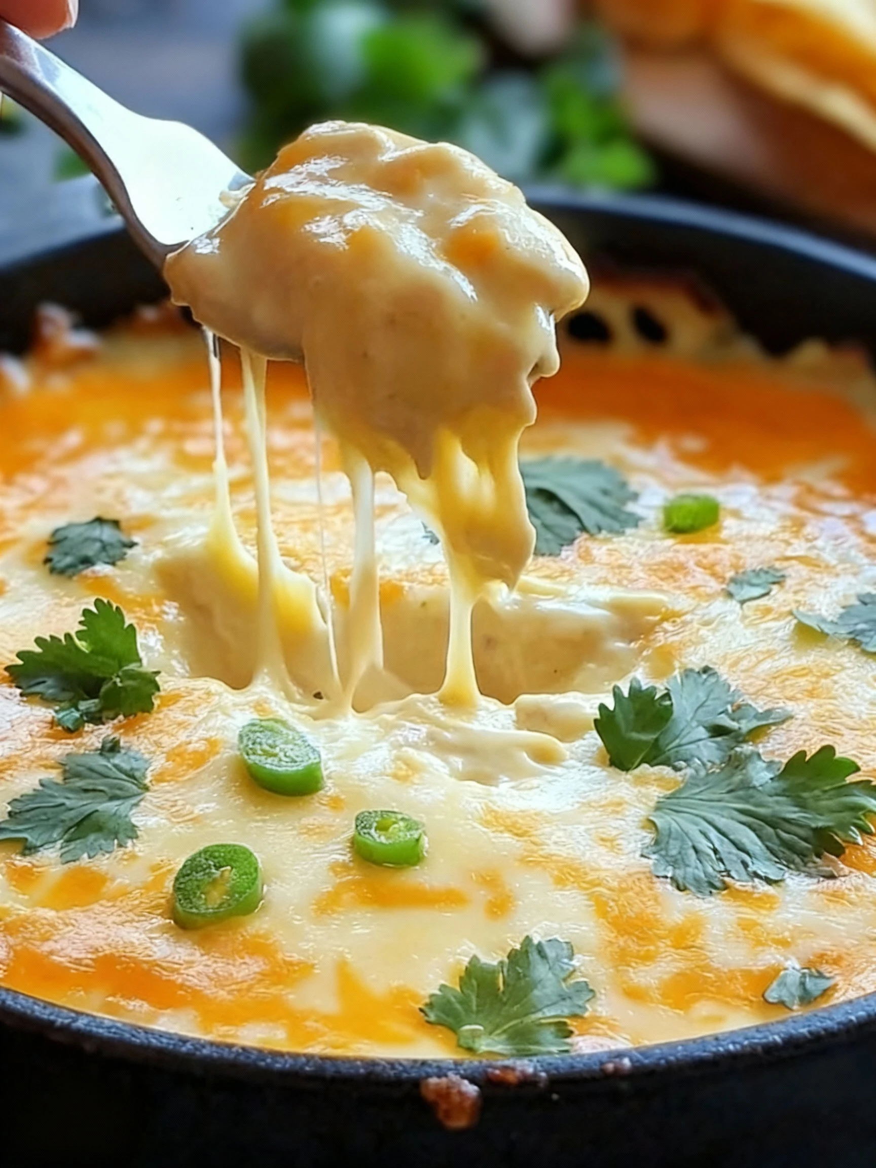 The Best Mexican Restaurant Cheese Dip Recipe finished