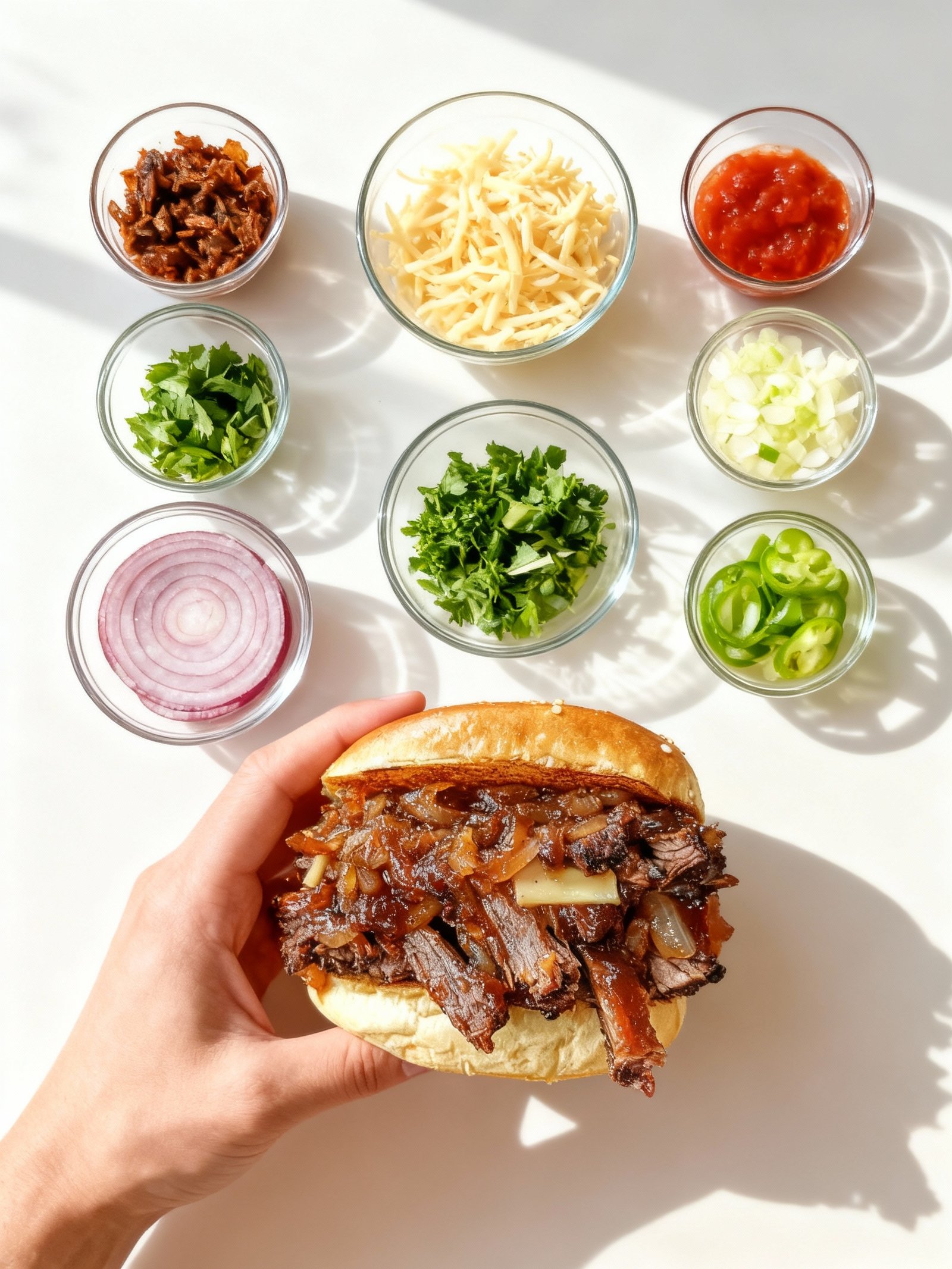 Brisket Sandwich ingredients