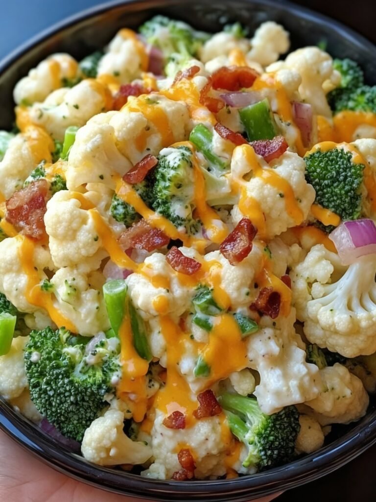 Barb’s Broccoli-Cauliflower Salad Recipe