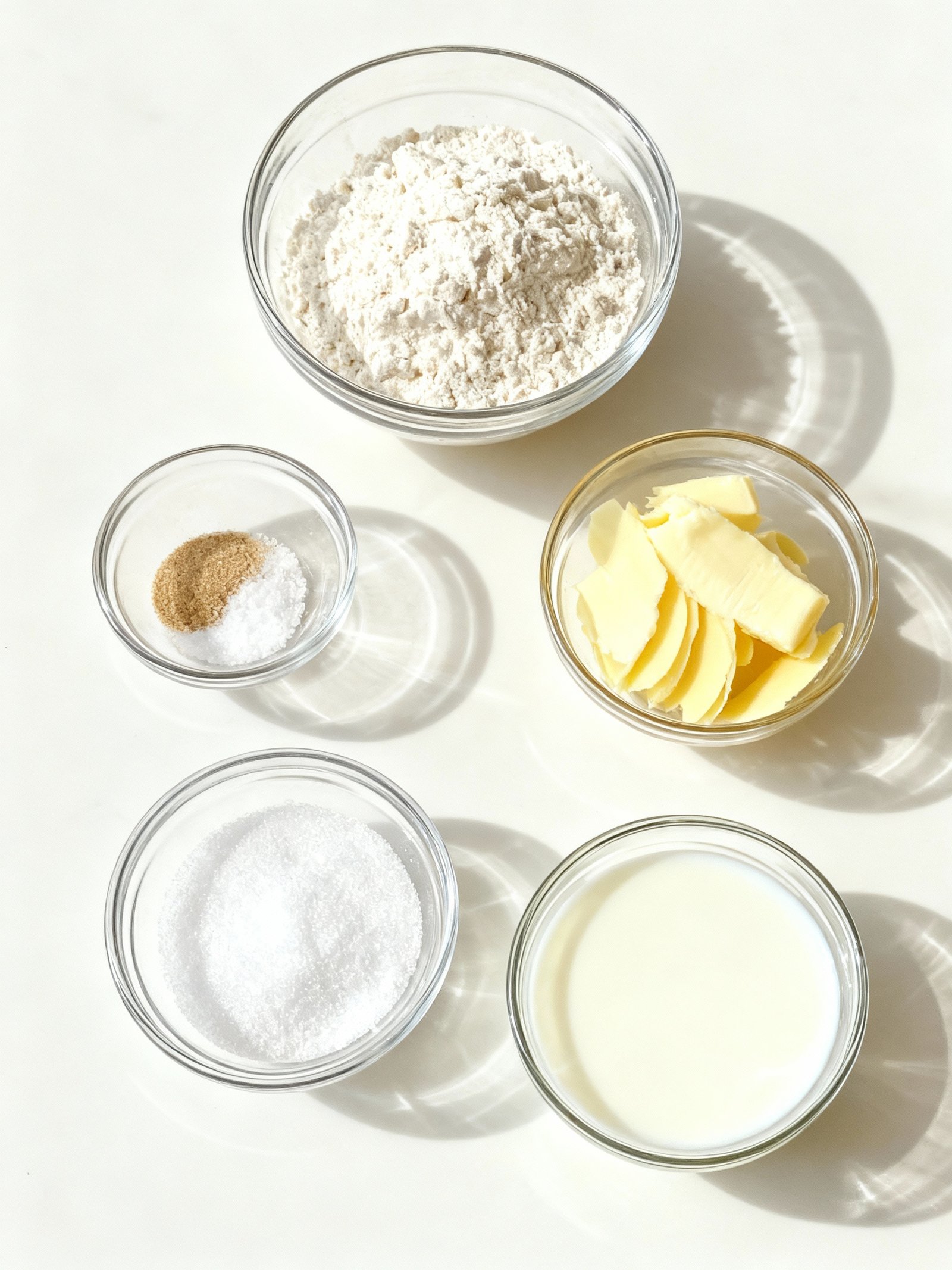 Butter Buttermilk Biscuits ingredients