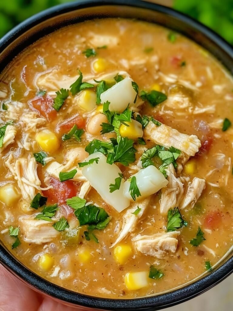 Cajun White Chicken Chili Recipe