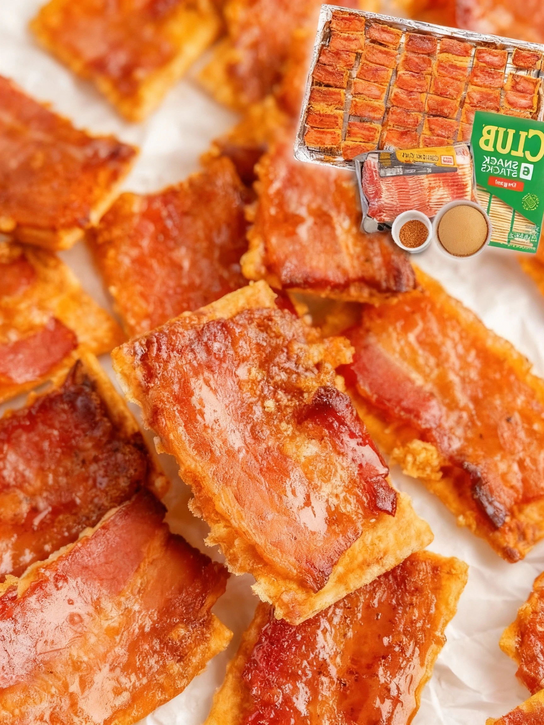 Whether you serve them for game day, holidays, or movie night, these candied Bacon Crackers are always a hit finished