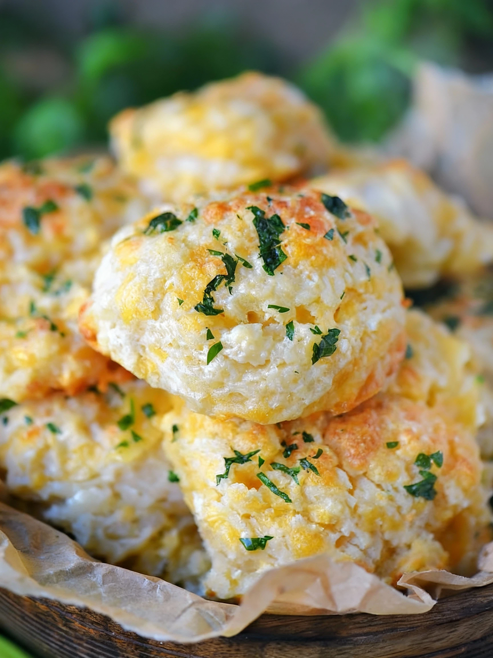 Crabbing those famous Cheddar Bay Biscuits finished