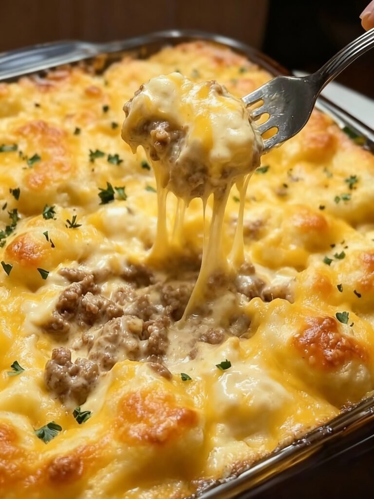 Cheddar Bay Hamburger Casserole Recipe