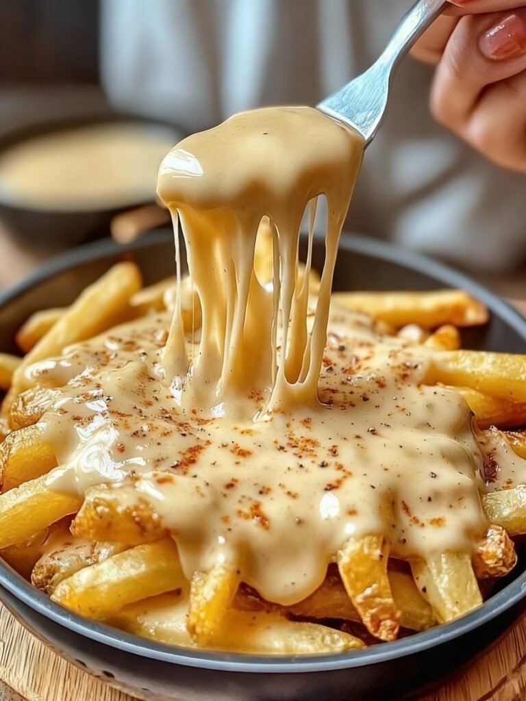 Easy Cheese Sauce for Fries Recipe