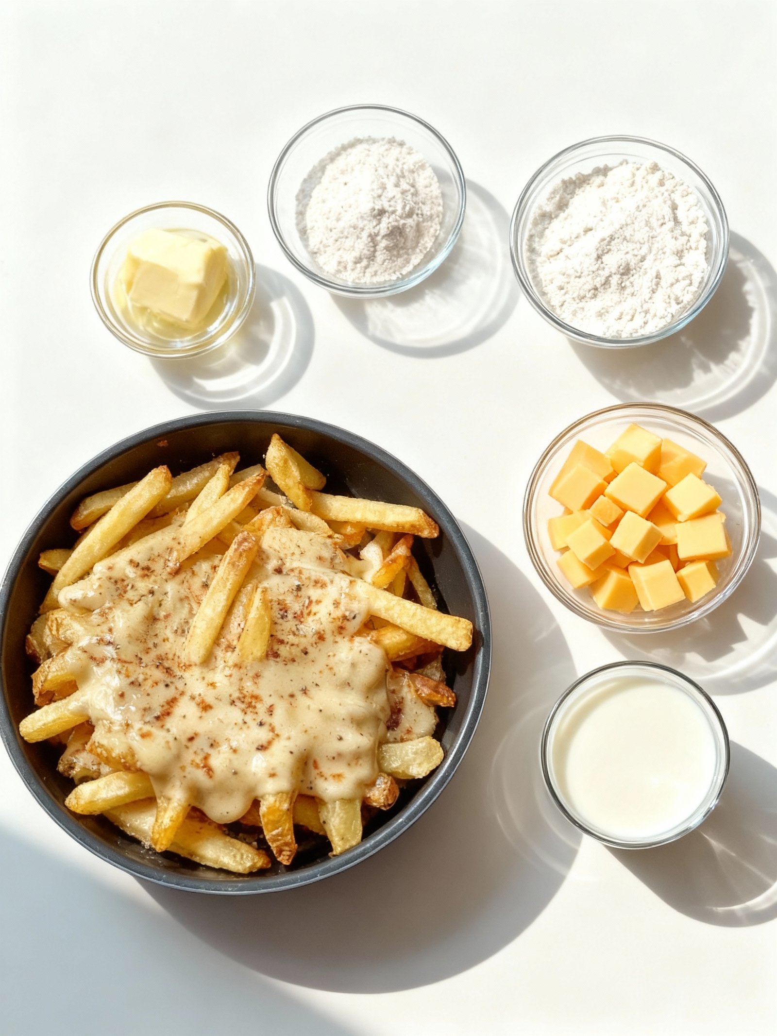Cheese Sauce for Fries ingredients