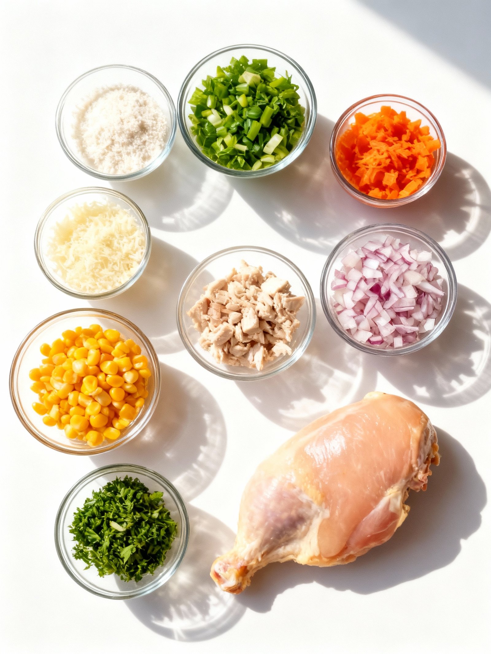 Chicken and Dumplings ingredients