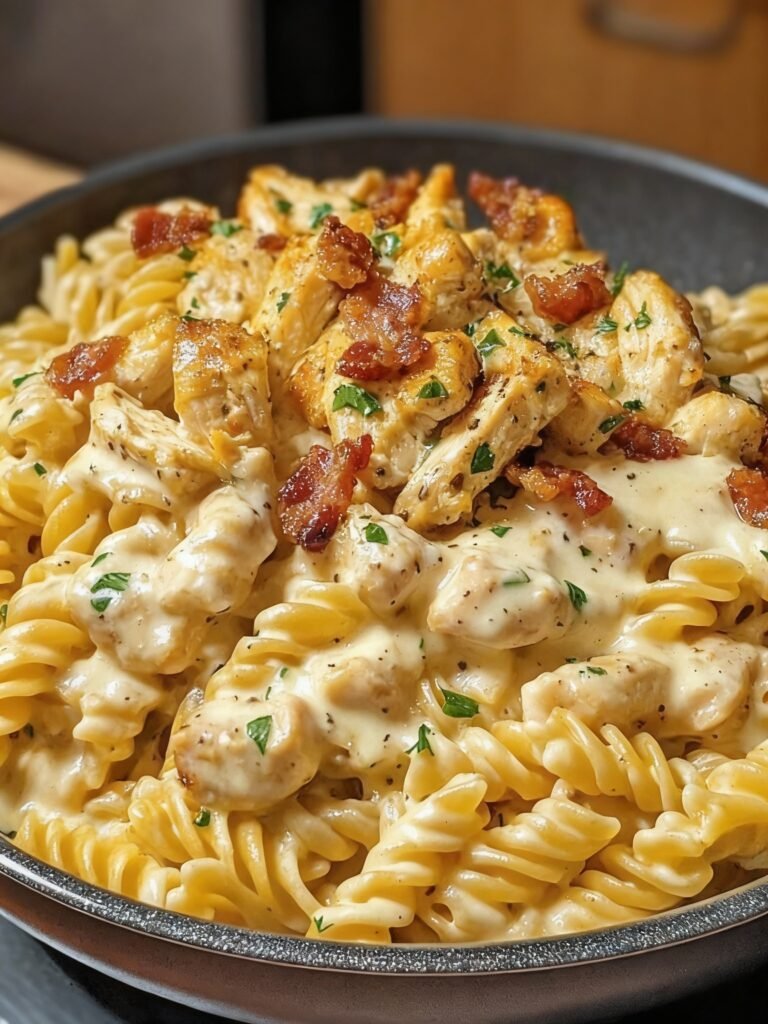 Chicken Bacon Ranch Pasta Recipe