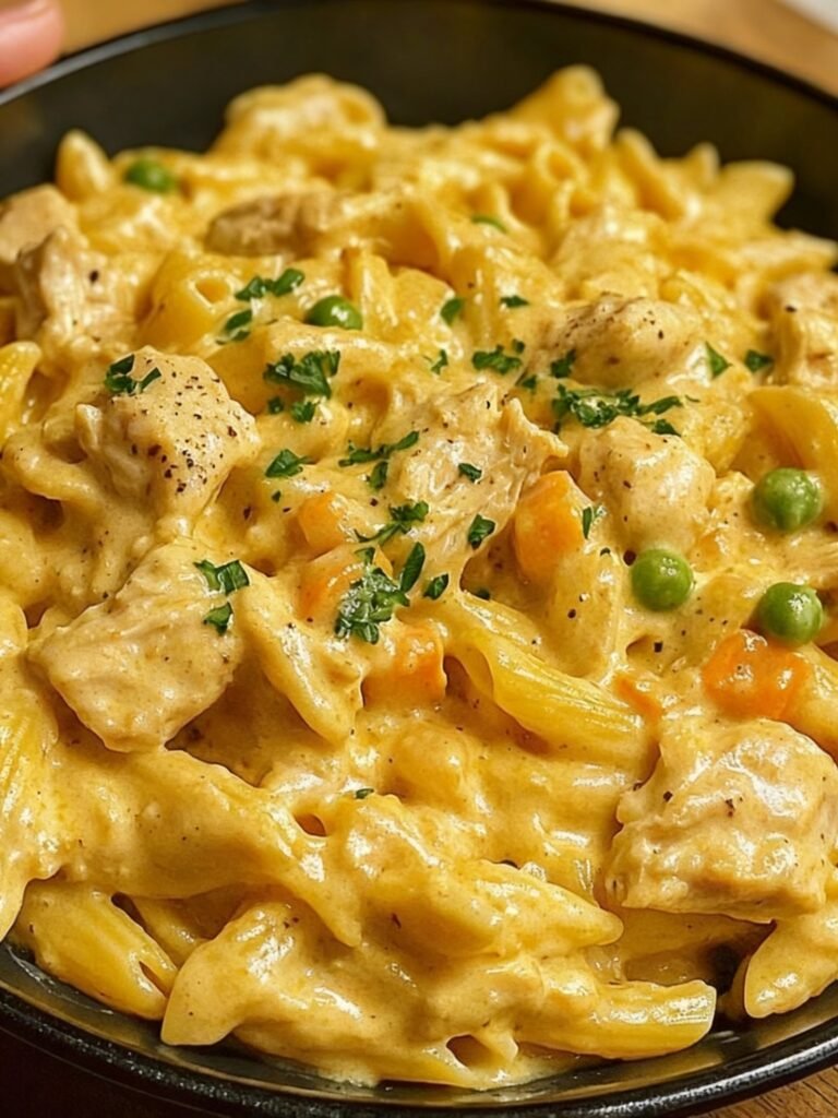 Chicken Pot Pie Pasta Recipe
