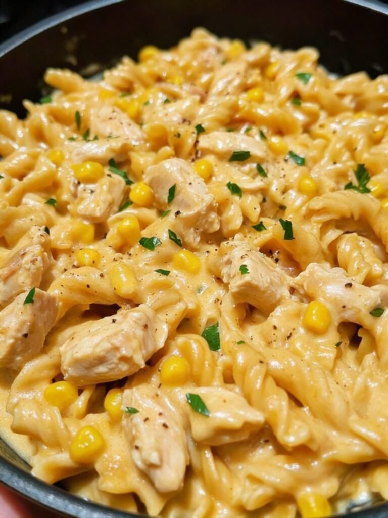 Chicken Pot Pie Pasta Recipe