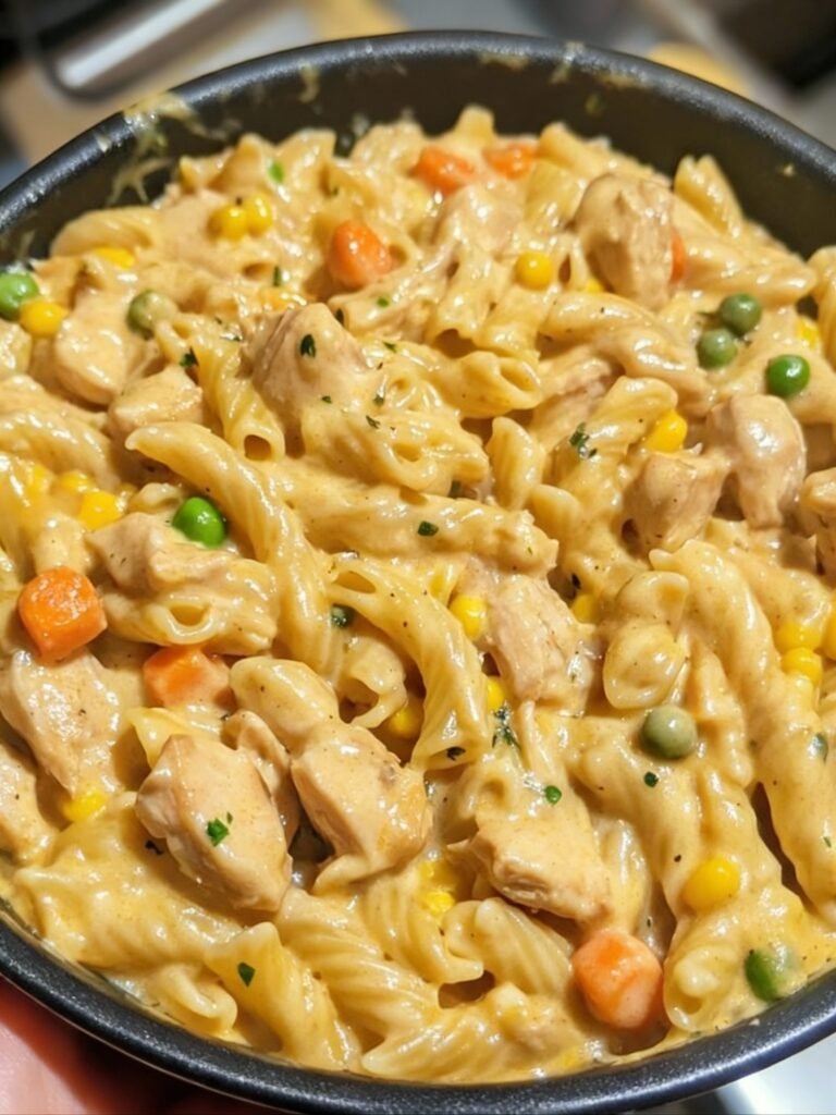 Chicken Pot Pie Pasta Recipe