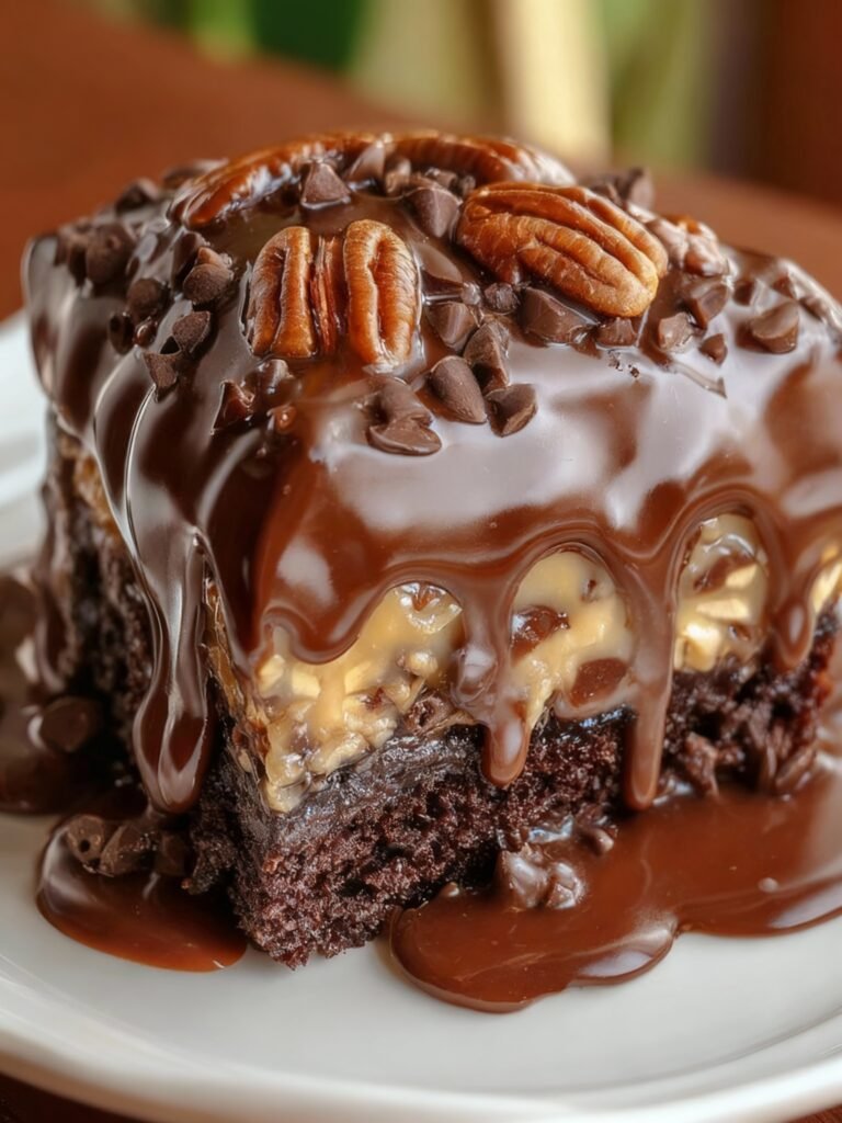 Chocolate Turtle Cake Recipe