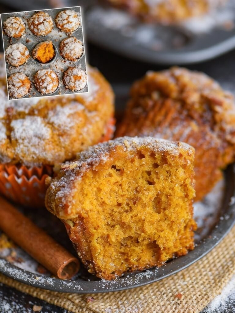 Cinnamon Sugar Pumpkin Muffins Recipe