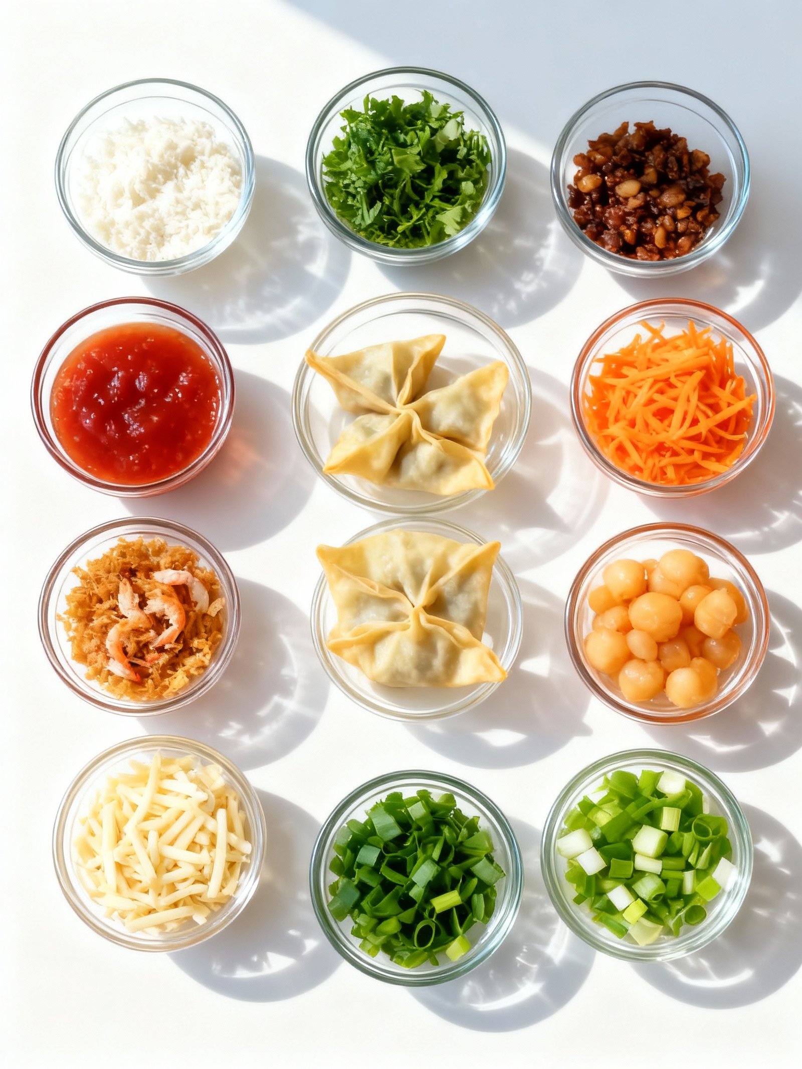 Crab Rangoon Pizza ingredients