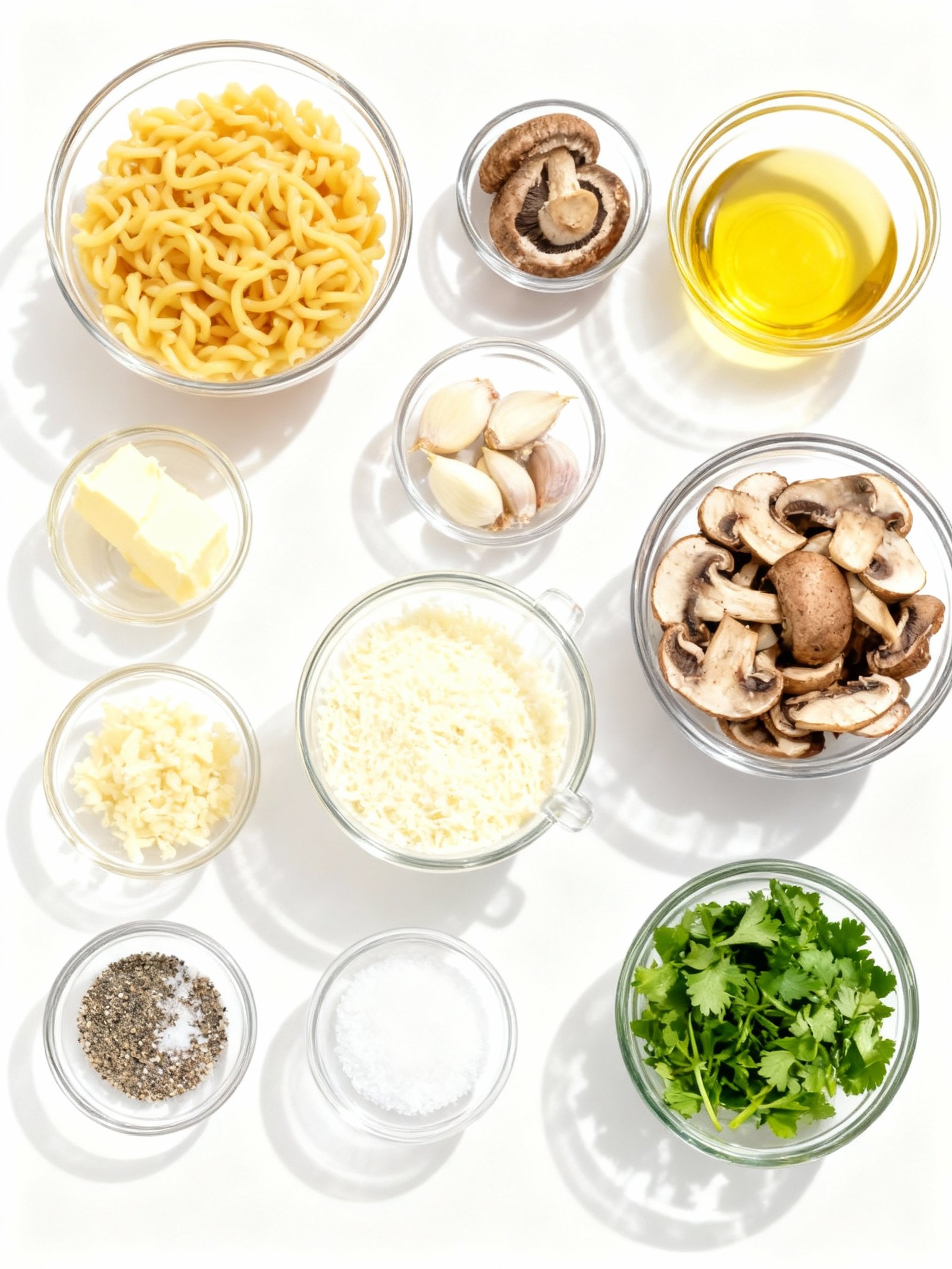 This creamy Mushroom Pasta is on the menu! Savory mushrooms, aromatic garlic and a decadent cream sauce ingredients