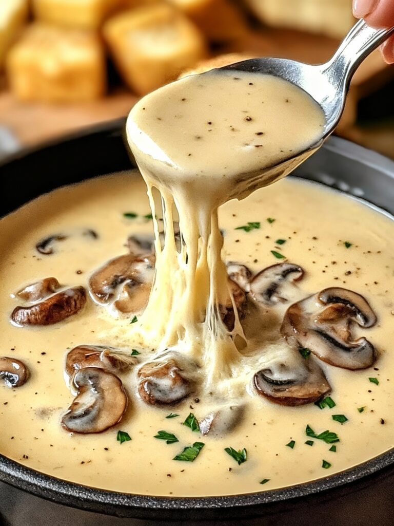 Creamy Mushroom Soup Recipe