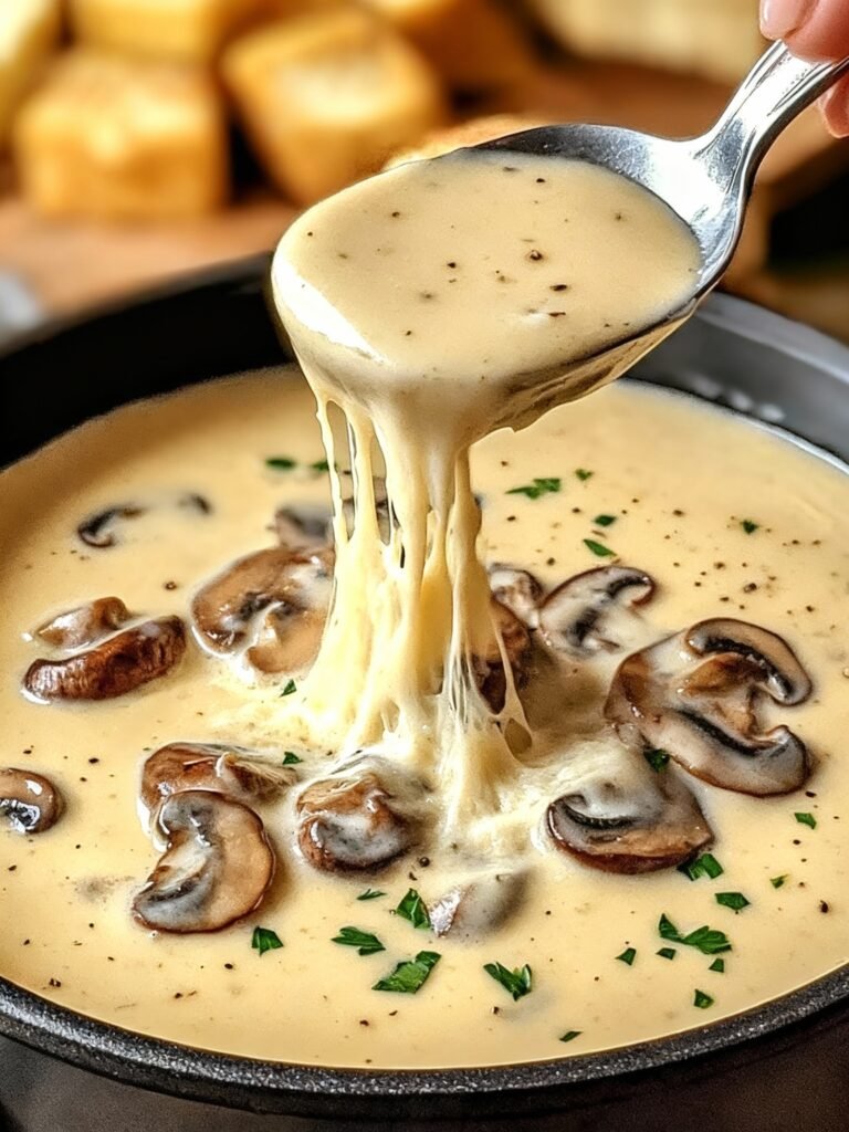 Creamy Mushroom Soup Recipe