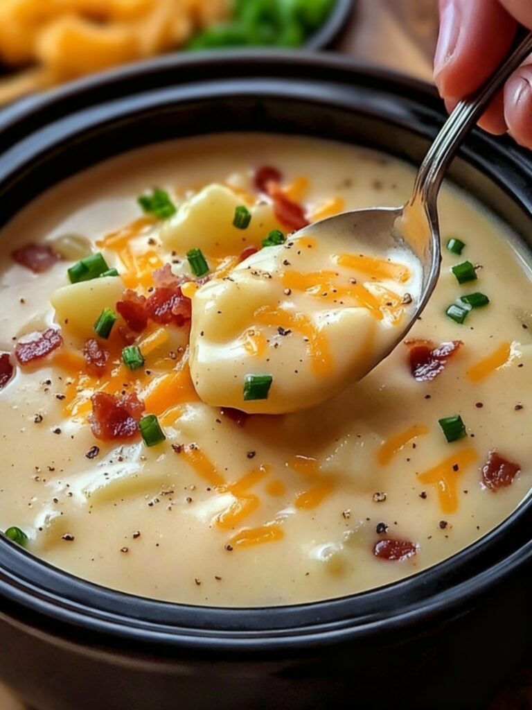Crock Pot Crack Potato Soup Recipe