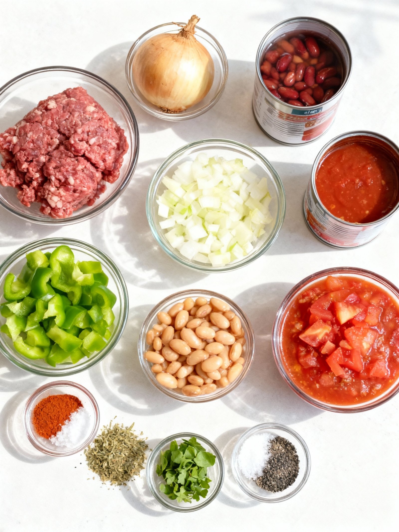 Crockpot Chili Recipe ingredients