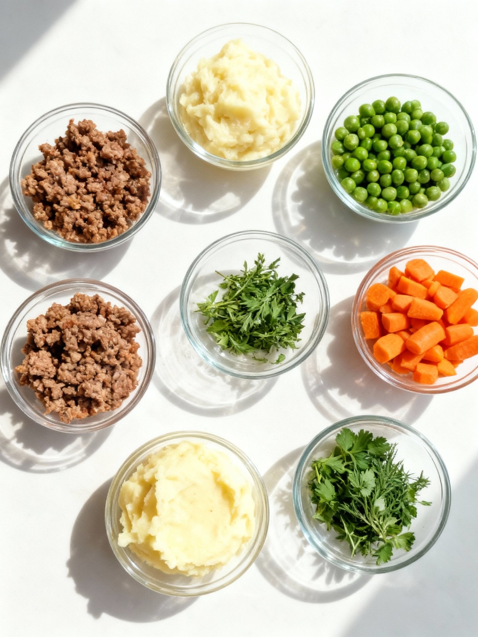 Easy Shepherd's Pie Casserole ingredients